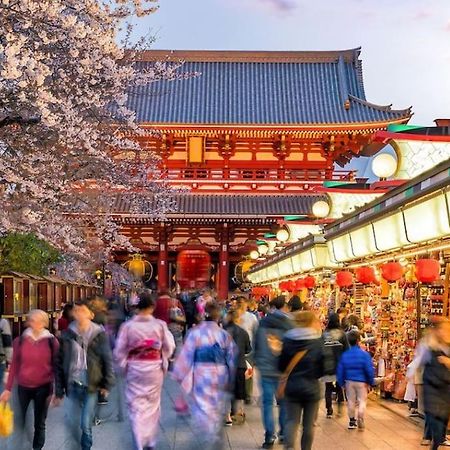 403 Oshiage Sta 3Mins Walk! Wi-Fi & Elevator 4Pax Apartment โตเกียว ภายนอก รูปภาพ