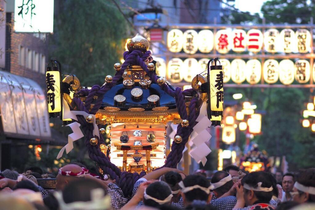 403 Oshiage Sta 3Mins Walk! Wi-Fi & Elevator 4Pax Apartment โตเกียว ภายนอก รูปภาพ