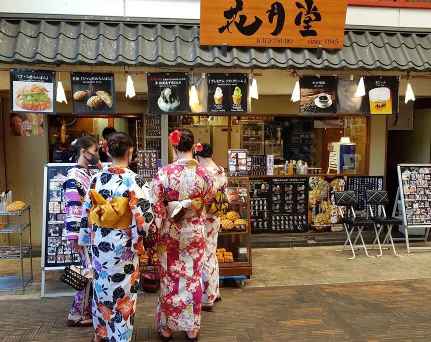 403 Oshiage Sta 3Mins Walk! Wi-Fi & Elevator 4Pax Apartment โตเกียว ภายนอก รูปภาพ