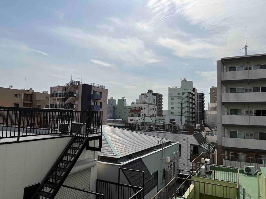 403 Oshiage Sta 3Mins Walk! Wi-Fi & Elevator 4Pax Apartment โตเกียว ภายนอก รูปภาพ